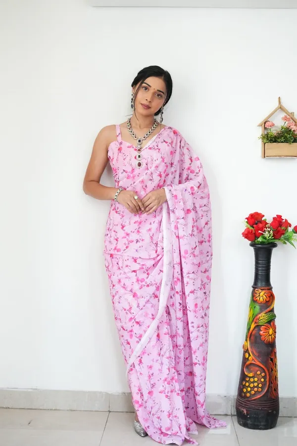 READY_TO_WEAR_MULTICOLOR_TRENDY_1-MINUTE__GEORGETTE_SAREE