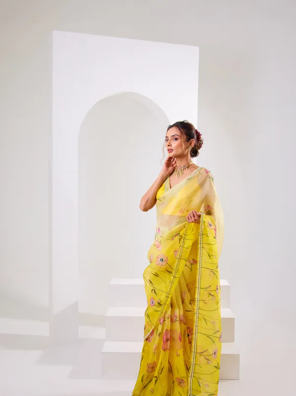 Yellow_Shaded_Organza_Motiwork_Embroidered_Saree
