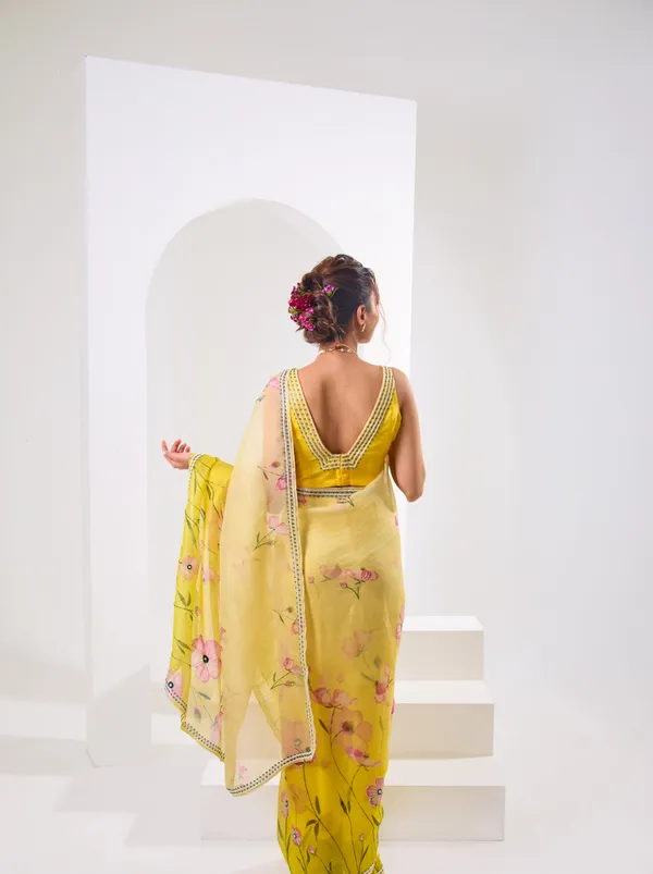 Yellow_Shaded_Organza_Motiwork_Embroidered_Saree