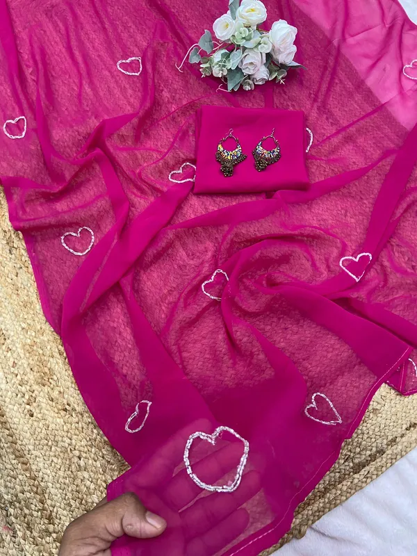 RANI_SOFT_GEORGETTE_EMBROIDERED_SAREE