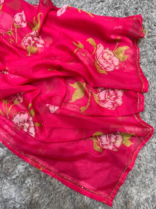 Pink_Organza_Motiwork_Embroidered_Saree
