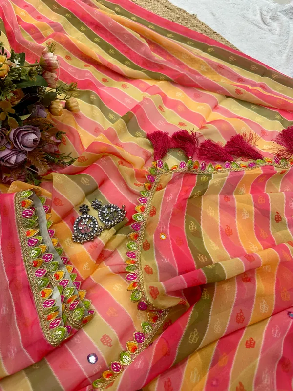 Multicolor_Thread_and_Siquance_Work_Designer_Saree