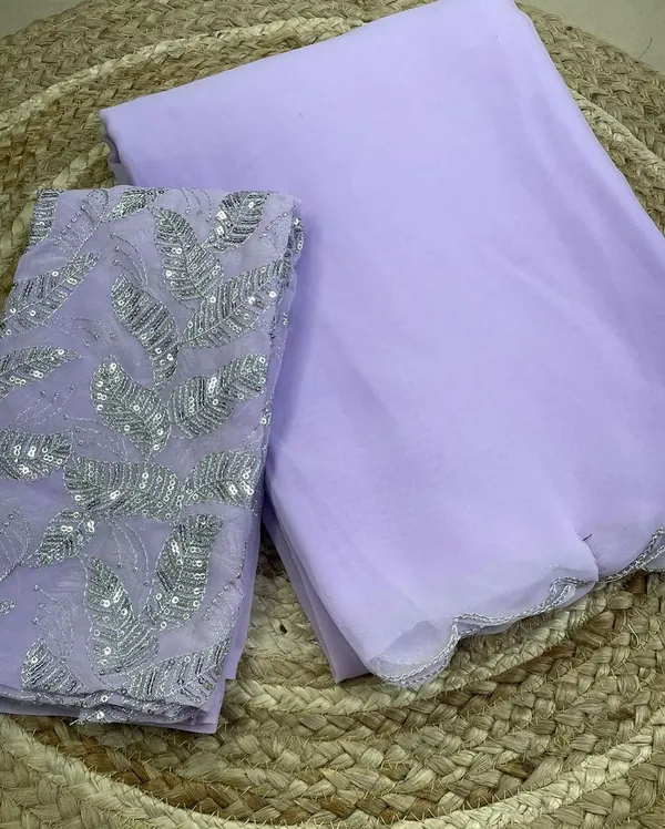 LAVENDER_SOFT_GEORGETTE_EMBROIDERED_SAREE