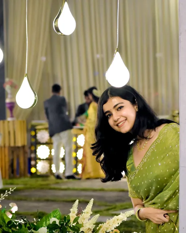 Green_Soft_Silk_Handwork_Designer_Saree