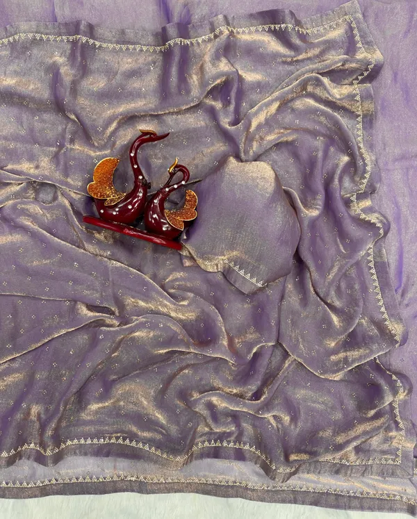 Laverder_Soft_Silk_Handwork_Designer_Saree
