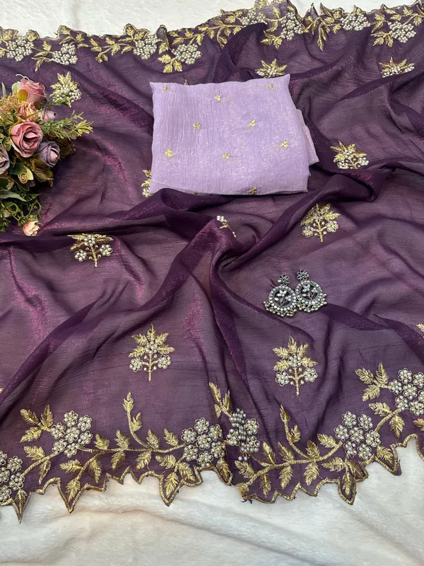 Purple_Crush_Silk_Moti_Embroidered_Saree