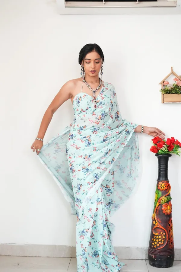 READY_TO_WEAR_MULTICOLOR_TRENDY_1-MINUTE__GEORGETTE_SAREE