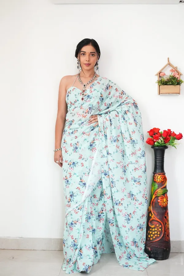 READY_TO_WEAR_MULTICOLOR_TRENDY_1-MINUTE__GEORGETTE_SAREE
