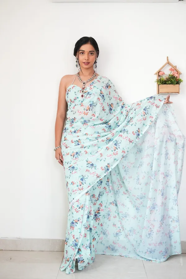 READY_TO_WEAR_MULTICOLOR_TRENDY_1-MINUTE__GEORGETTE_SAREE
