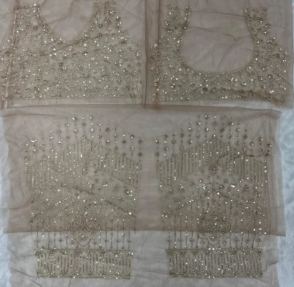 Coffee_Organza_Silk_Embroidered_Saree