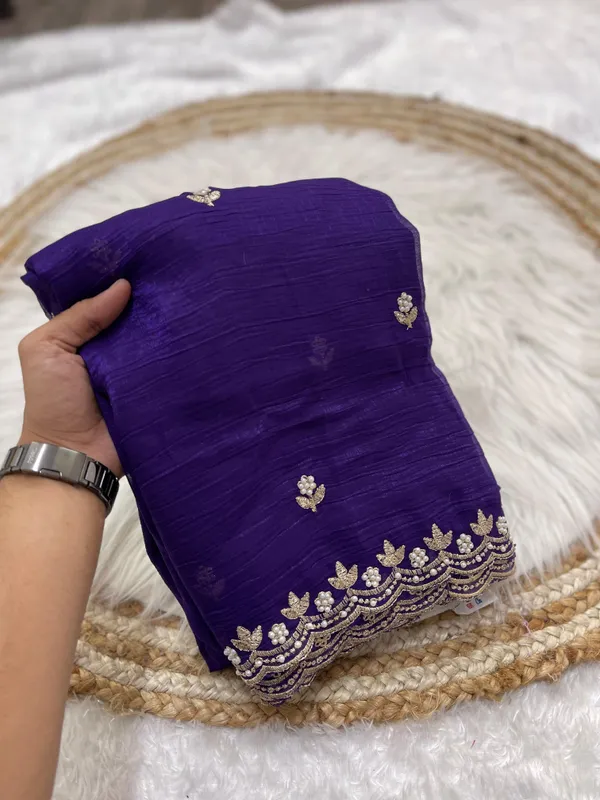 Navy_Blue_Crush_Silk_Moti_Embroidered_Saree