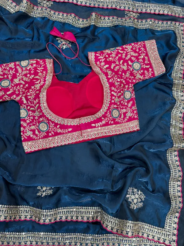 Navy_Space_Satin_Silk_Embroidered_Saree