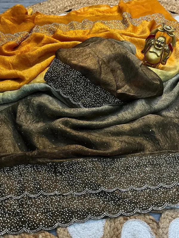 Yellow_Grey_Shaded_Handwork_Designer_Saree
