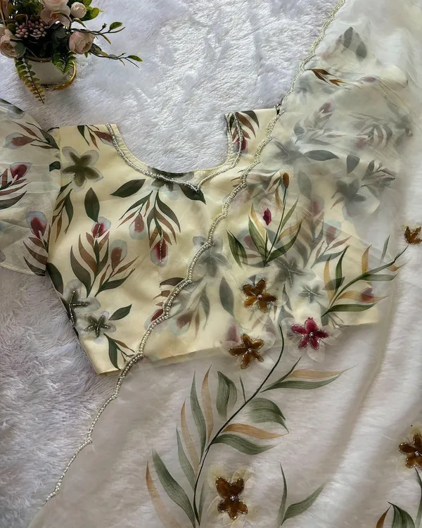 Beige_Organza_Motiwork_Embroidered_Saree