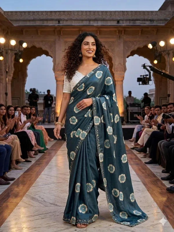 Blue_Malai_Silk_Embroidered_Saree