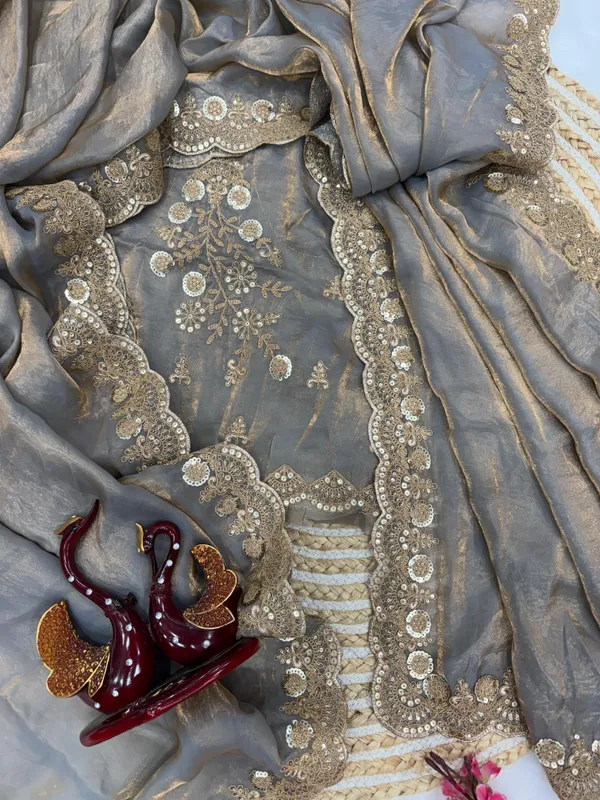 Grey_Classic_Space_Silk_Embroidered_Saree