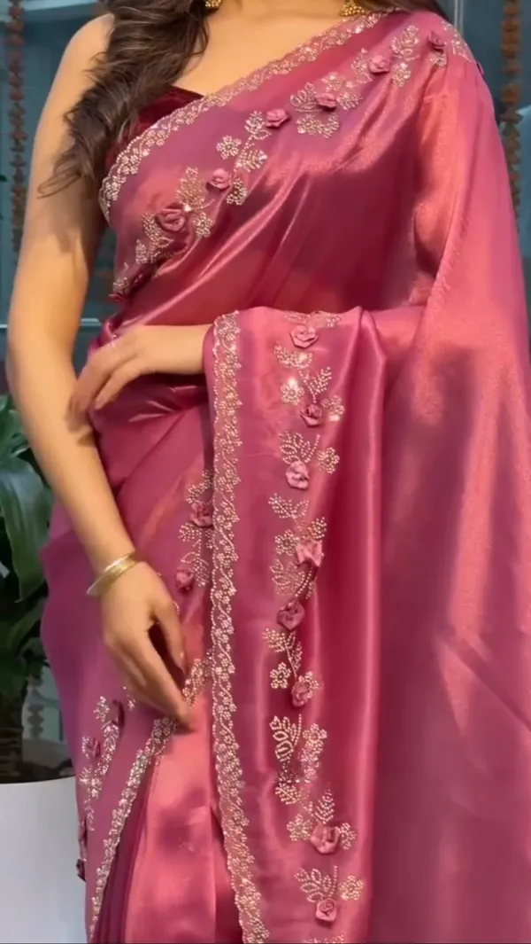 Pink_Shaded_Designer_Work_Saree