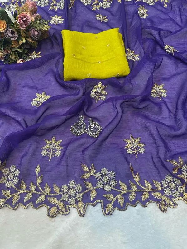 Violet_Crush_Silk_Moti_Embroidered_Saree