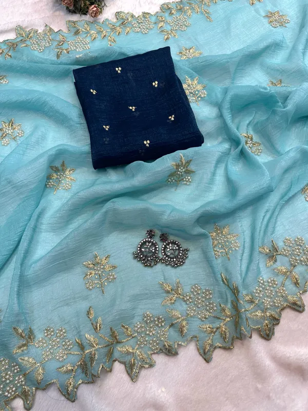 Blue_Crush_Silk_Moti_Embroidered_Saree