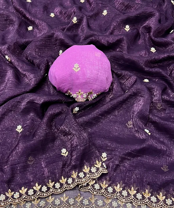 Purple_Crush_Silk_Moti_Embroidered_Saree