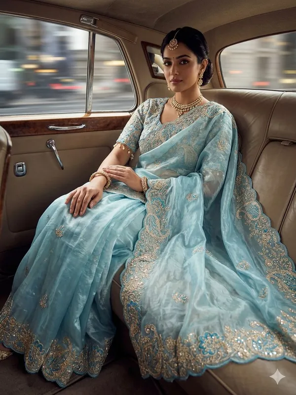 Blue_Crystal_Silk_With_Embroidered_Saree