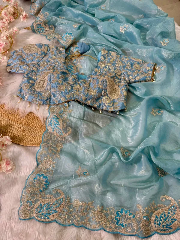 Blue_Crystal_Silk_With_Embroidered_Saree