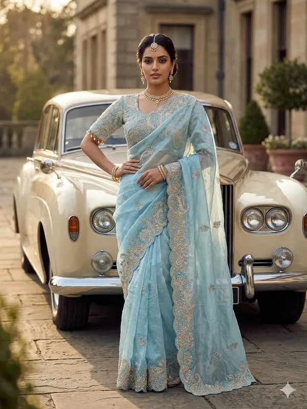 Blue_Crystal_Silk_With_Embroidered_Saree