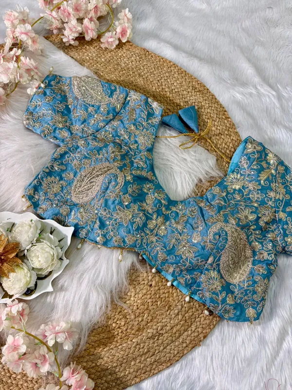 Blue_Crystal_Silk_With_Embroidered_Saree