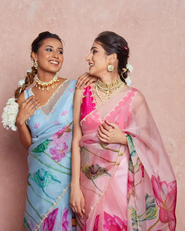 Pink_Organza_Motiwork_Embroidered_Saree