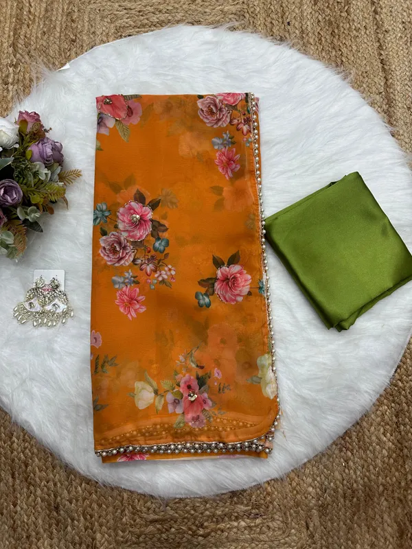 Mustard_Katdana_and_Beads_Hand-Embroidered_Saree
