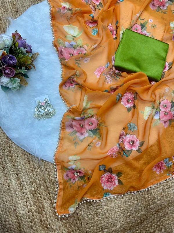 Mustard_Katdana_and_Beads_Hand-Embroidered_Saree