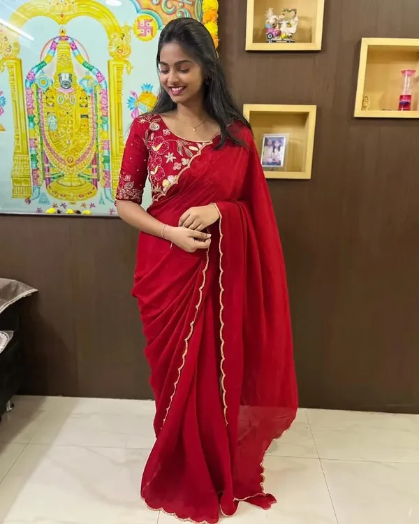 RED_SOFT_GEORGETTE_EMBROIDERED_SAREE