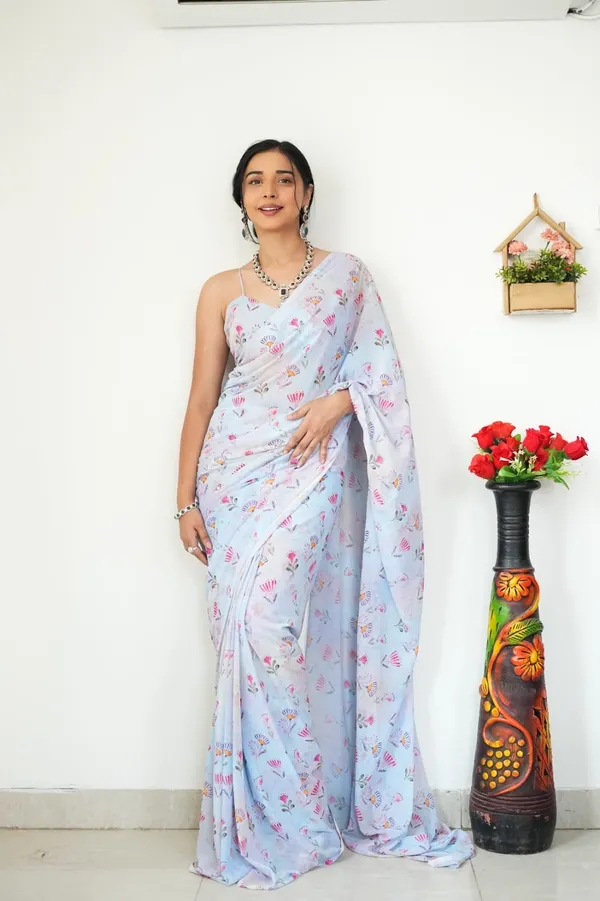 READY_TO_WEAR_MULTICOLOR_TRENDY_1-MINUTE__GEORGETTE_SAREE