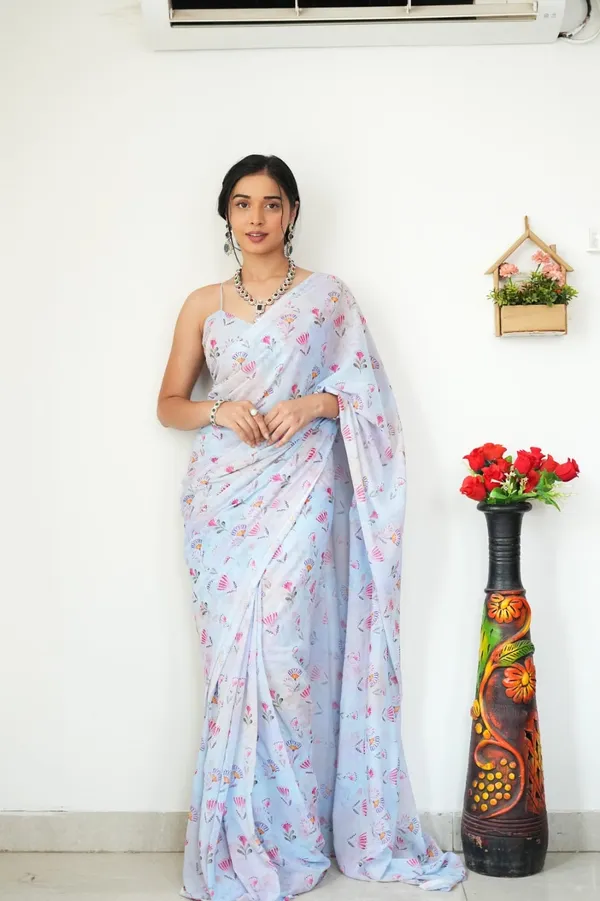 READY_TO_WEAR_MULTICOLOR_TRENDY_1-MINUTE__GEORGETTE_SAREE