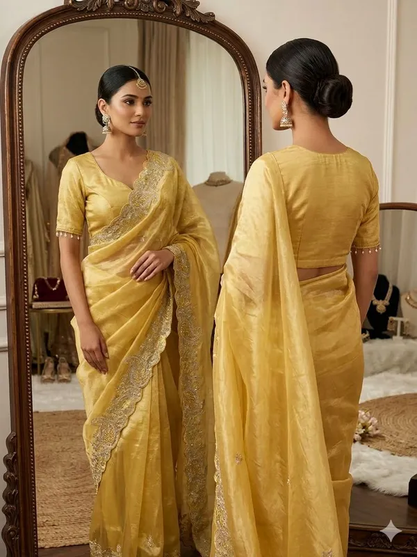 Yellow_Crystal_Silk_With_Embroidered_Saree