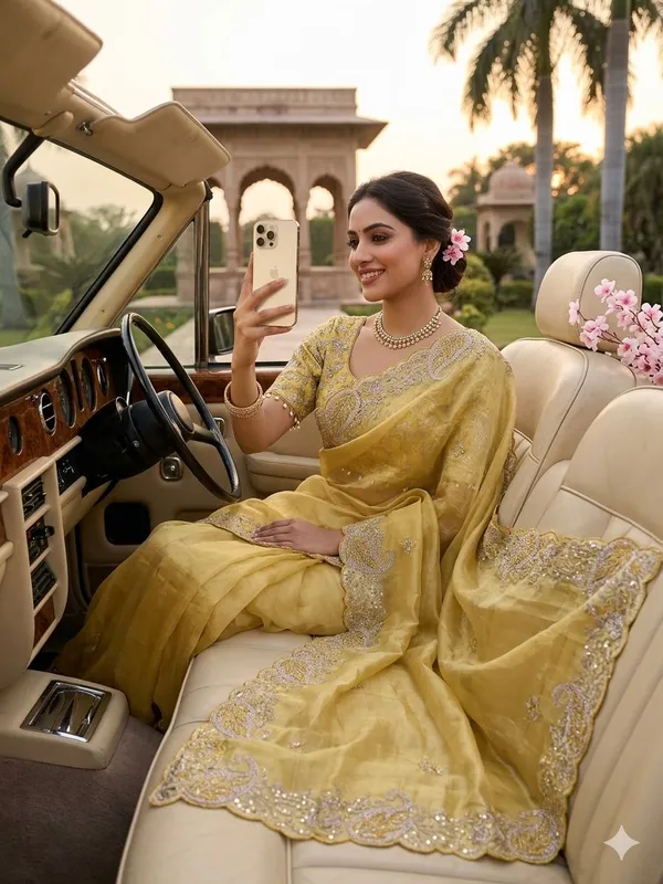 Yellow_Crystal_Silk_With_Embroidered_Saree