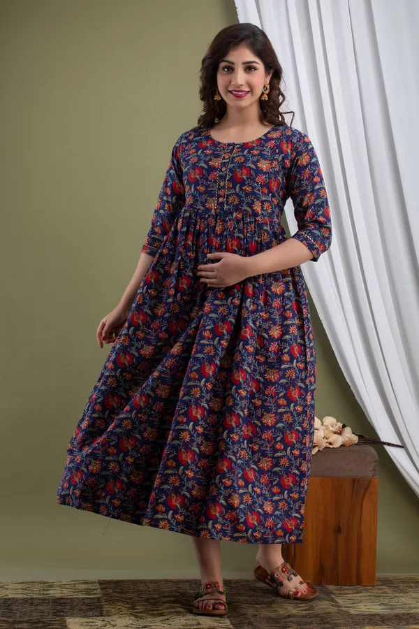 Black_fly_Red_circle__Cotton_Printed_Maternity_And_Feeding_Kurti_Combo_Of_2