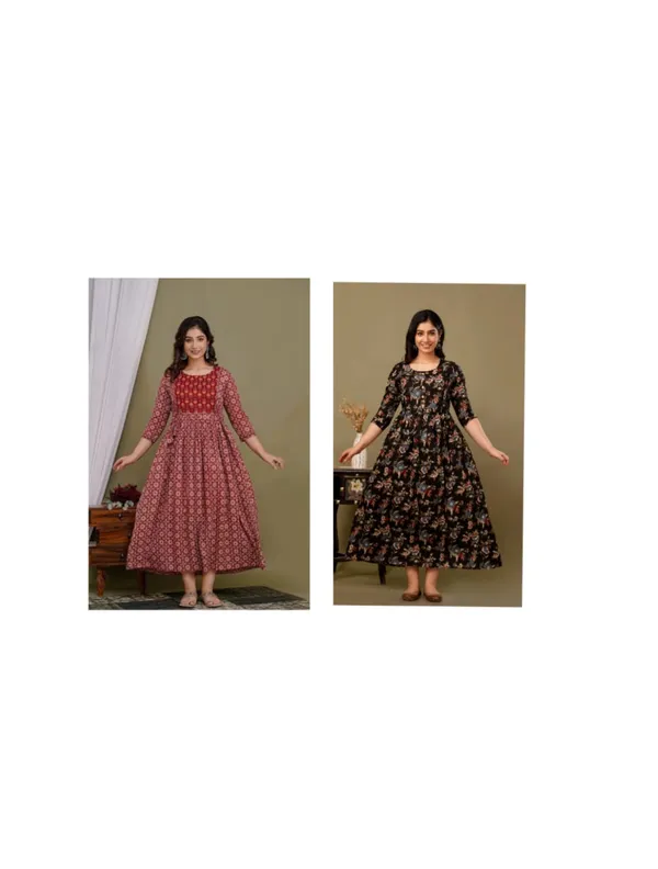 Black_fly_blocked__Cotton_Printed_Maternity_And_Feeding_Kurti_Combo_Of_2
