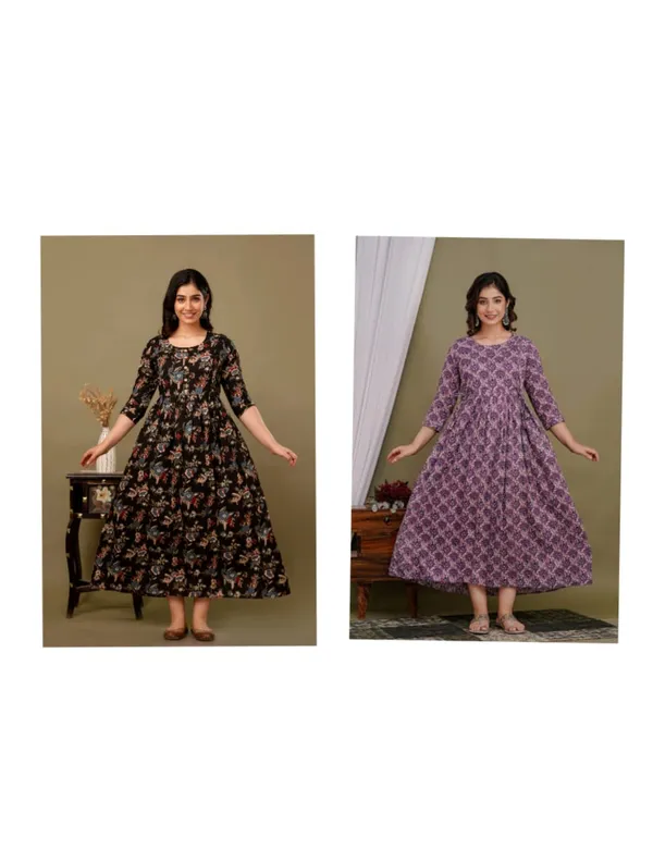 Black_fly_classic_Cotton_Printed_Maternity_And_Feeding_Kurti_Combo_Of_2