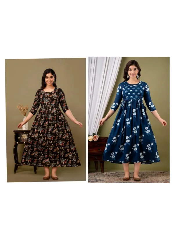 Black_fly_pathaka__Cotton_Printed_Maternity_And_Feeding_Kurti__Combo_Of_2