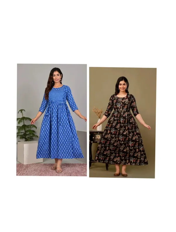 Black_fly_serene_Cotton_Printed_Maternity_And_Feeding_Kurti_Combo_Of_2