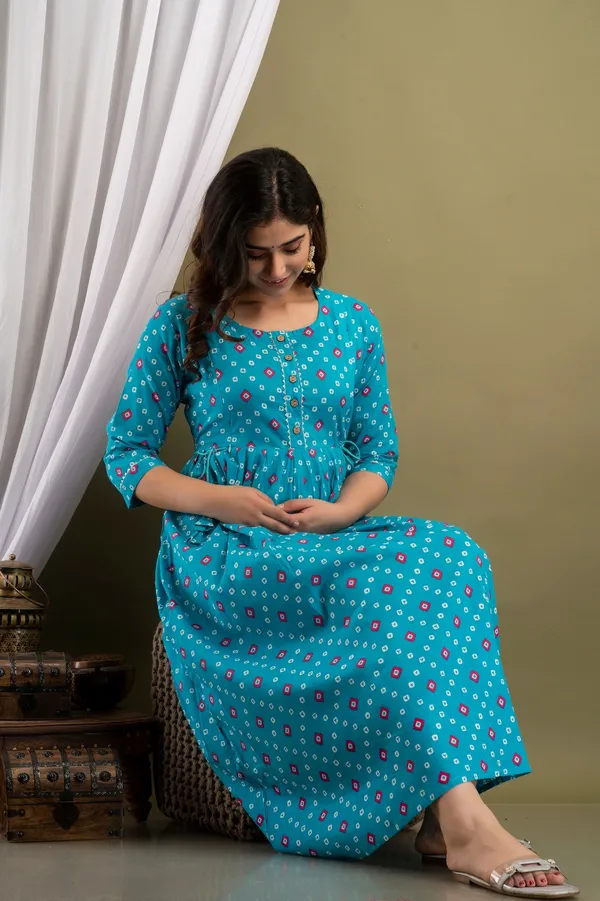 Black_fly_stylish__Cotton_Printed_Maternity_And_Feeding_Kurti_Combo_Of_2