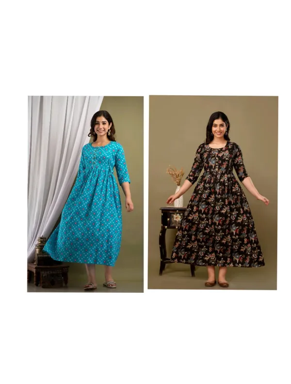 Black_fly_stylish__Cotton_Printed_Maternity_And_Feeding_Kurti_Combo_Of_2