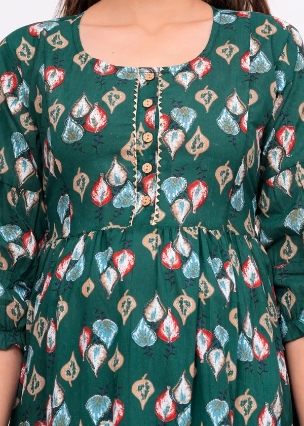 Black_fly_tringal_Cotton_Printed_Maternity_And_Feeding_Kurti_Combo_Of_2