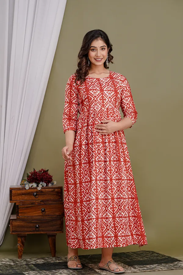 Black_fly_zizking_bloom_Cotton_Printed_Maternity_And_Feeding_Kurti_Combo_Of_2