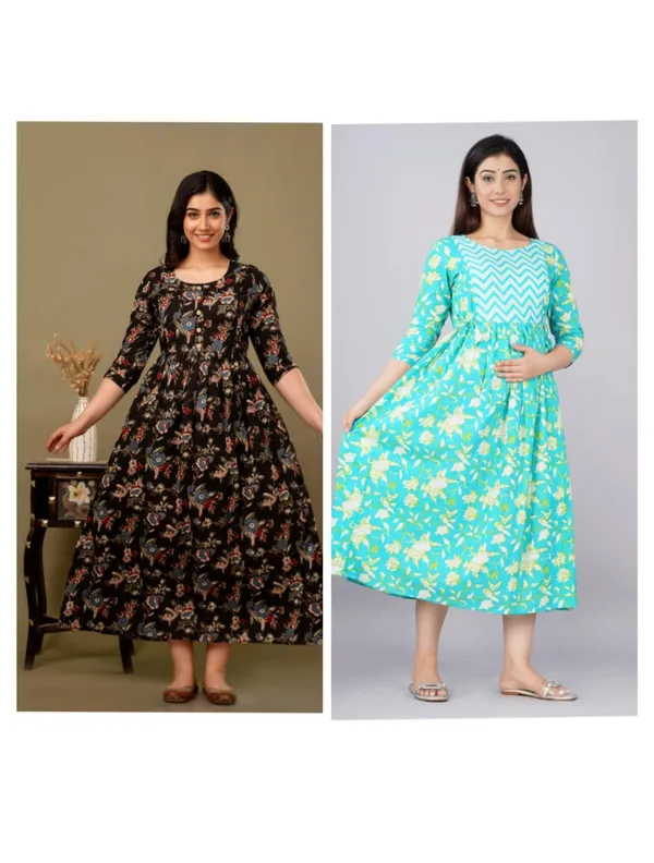 Black_sky_Cotton_Printed_Maternity_And_Feeding_Kurti_Combo_Of_2