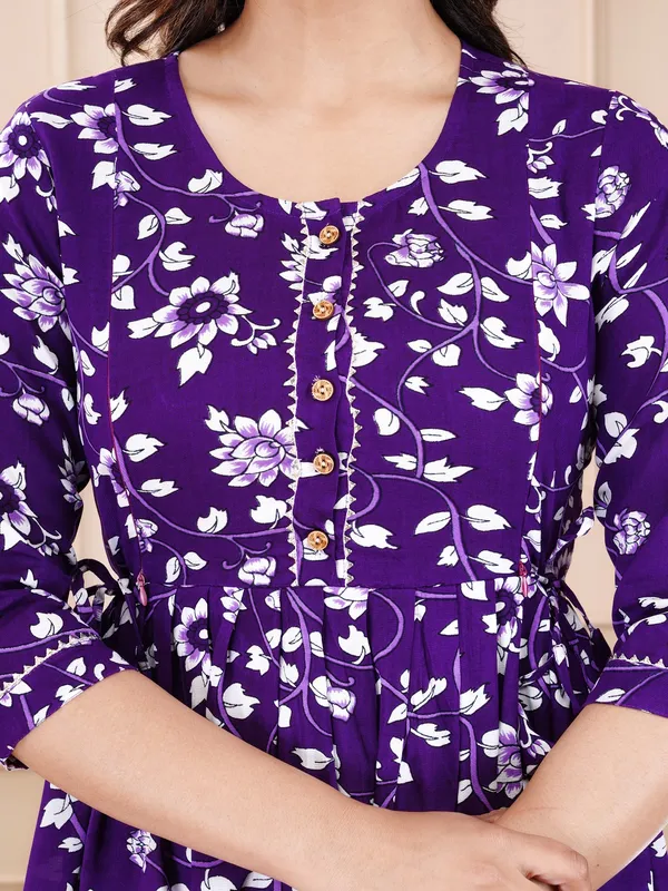 Blue_bummer_with_sky_Rayon_maternity_and_feeding_kurti_Combo_Of_2