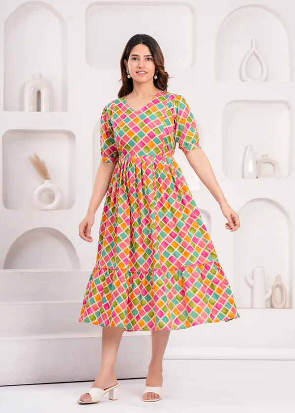 Blue_rangila_cotton_maternity_and_feeding_kurti_combo_Of_2