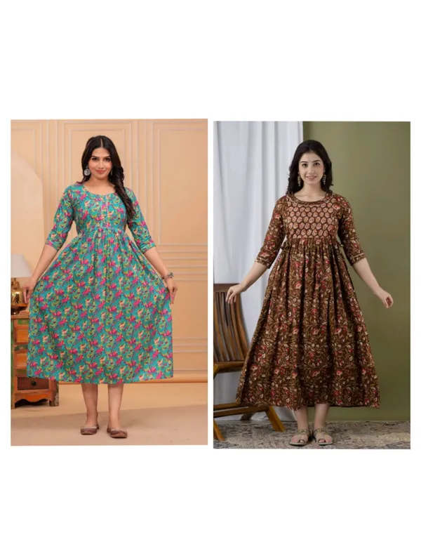 Brown_rama_Cotton_Printed_Maternity_And_Feeding_Kurti_Combo_Of_2