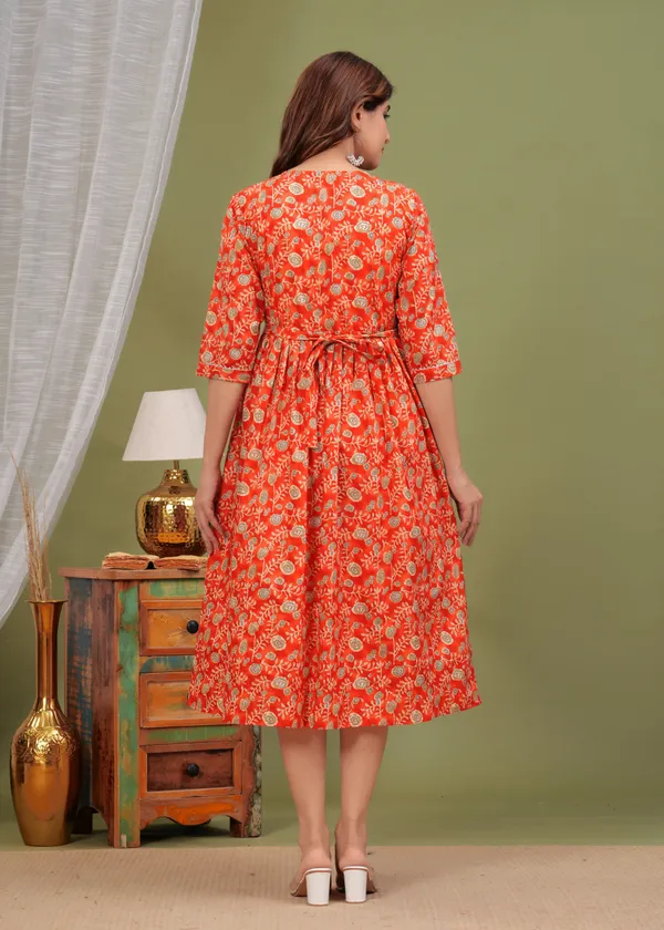 Burming__Cotton_Maternity_And_Feeding_Kurti